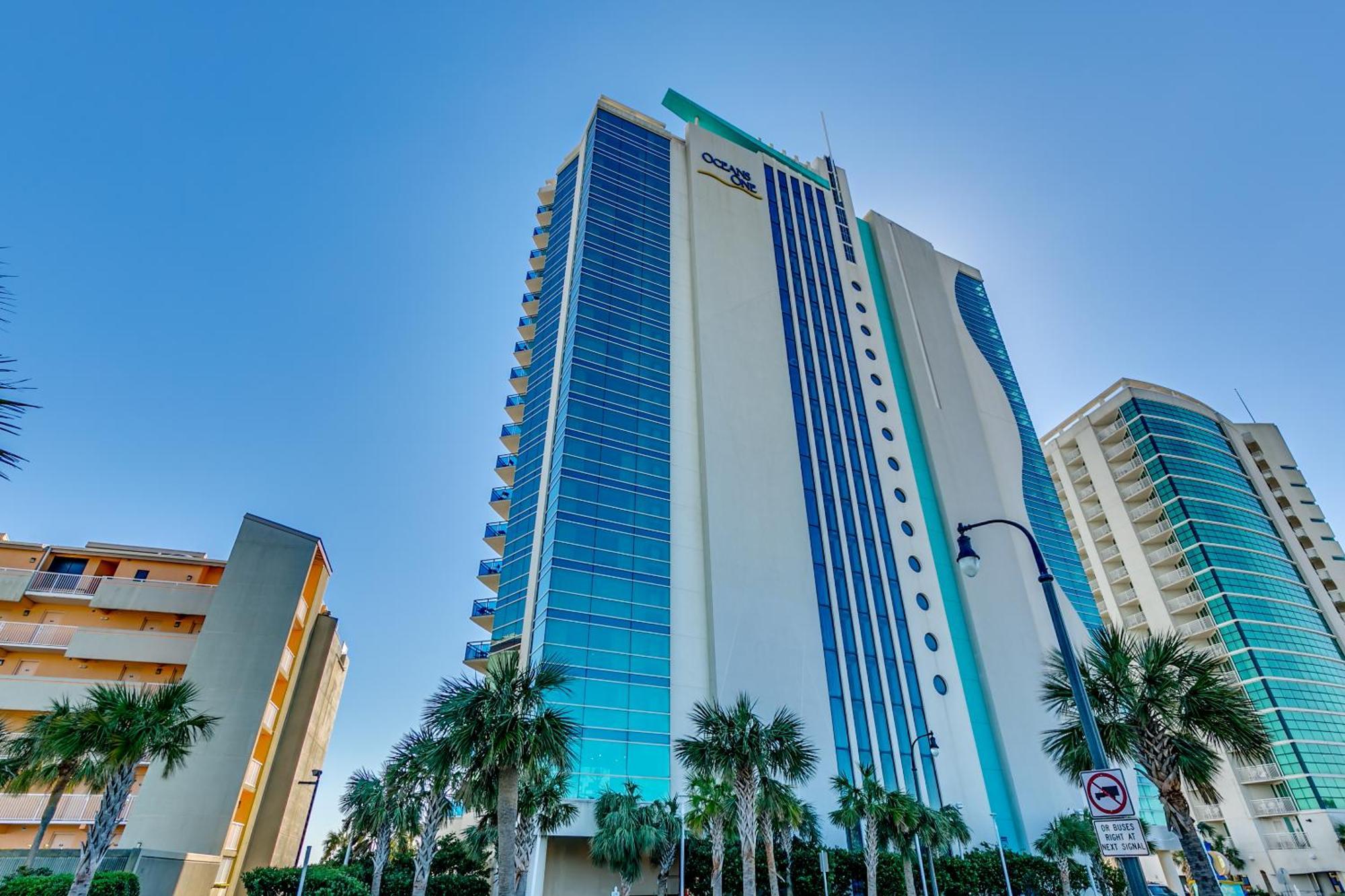 Beautiful 1 Bdr Ocean Front Condo At Oceans One Resort Myrtle Beach Exterior photo